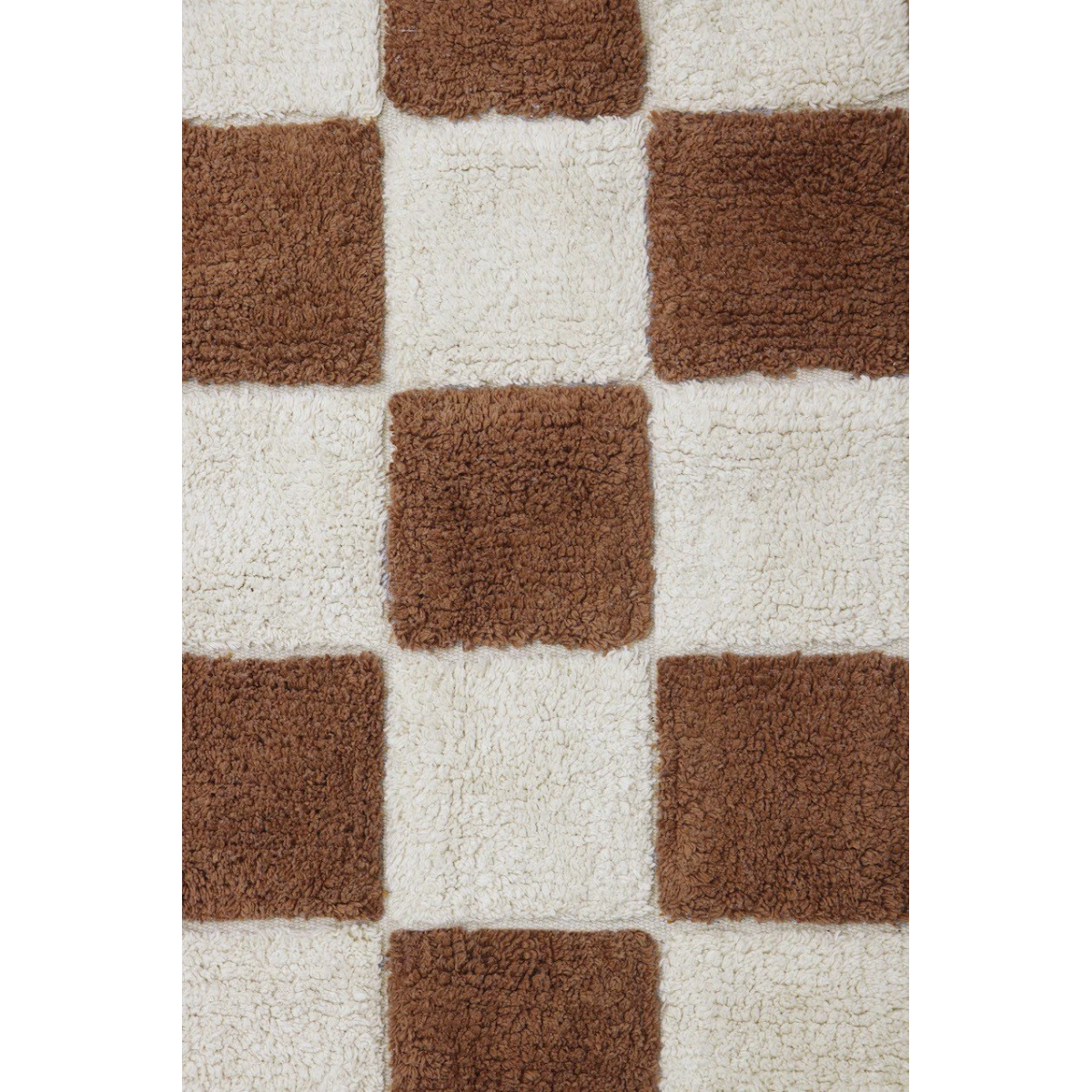 Dywan bawełniany Kitchen Tiles Toffee 120x160 cm Lorena Canals | Pan Piksel