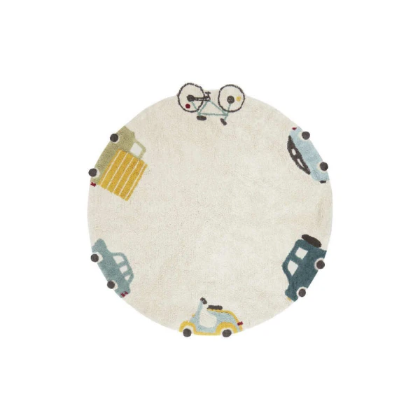 Dywan Eco-City Ø140 cm Lorena Canals | Pan Piksel