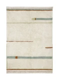LORENA CANALS Dywan Bawełniany Lanes Vintage Blue M 140x200cm | Pan Piksel