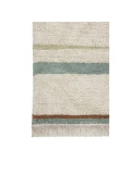 LORENA CANALS Dywan Bawełniany Lanes Vintage Blue M 140x200cm | Pan Piksel