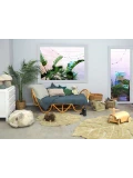 Dywan Bawełniany Mini Monstera 75x100 cm Lorena Canals | Pan Piksel