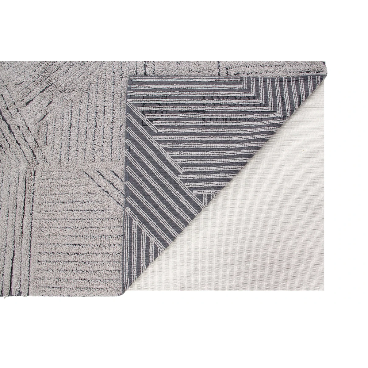 Lorena Canals Dywan Wełniany Black Chia L | Pan Piksel