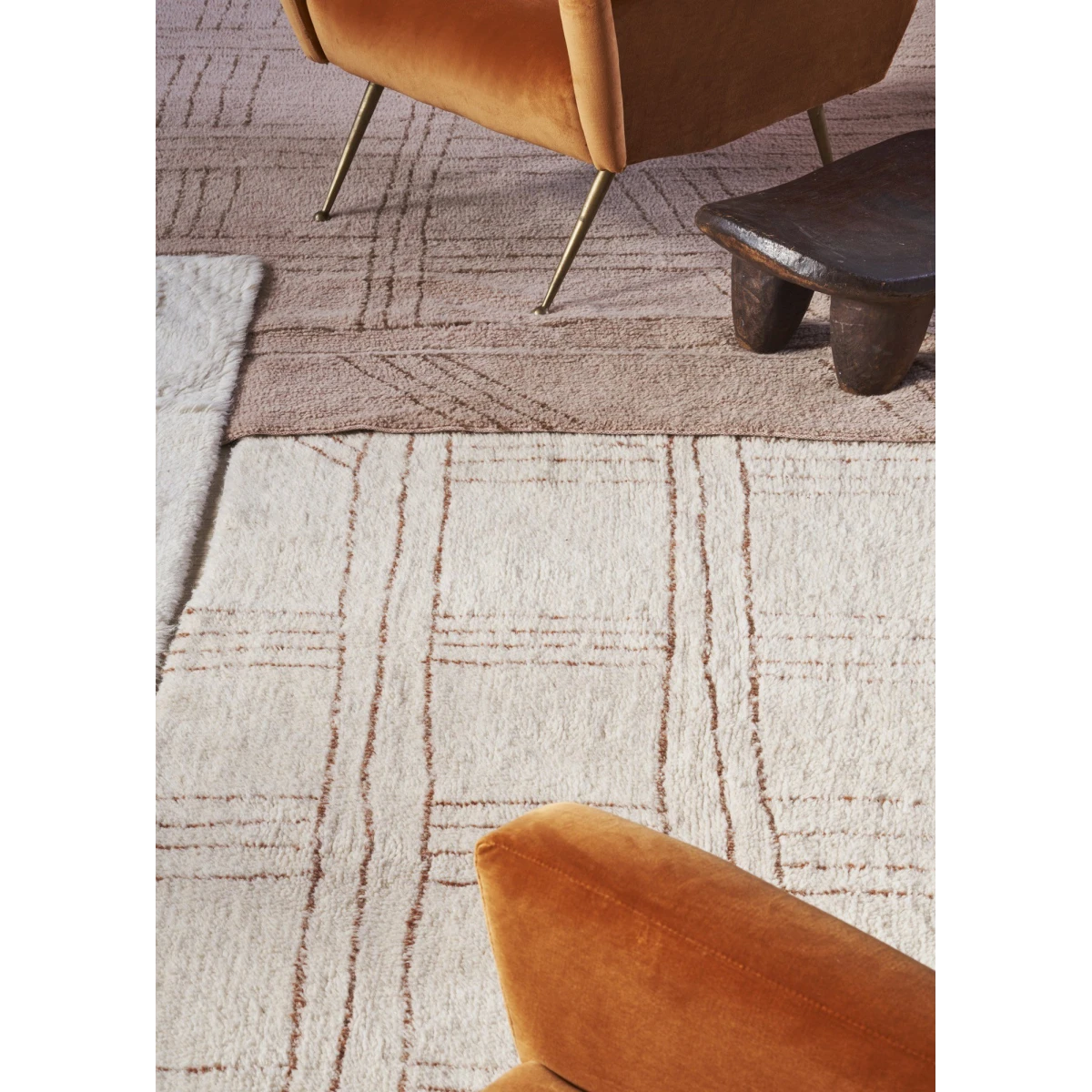 LORENA CANALS Dywan Wełniany Shuka Seashell 170x240 cm | Pan Piksel