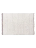 LORENA CANALS Dywan wełniany Steppe White 170x240 cm | Pan Piksel