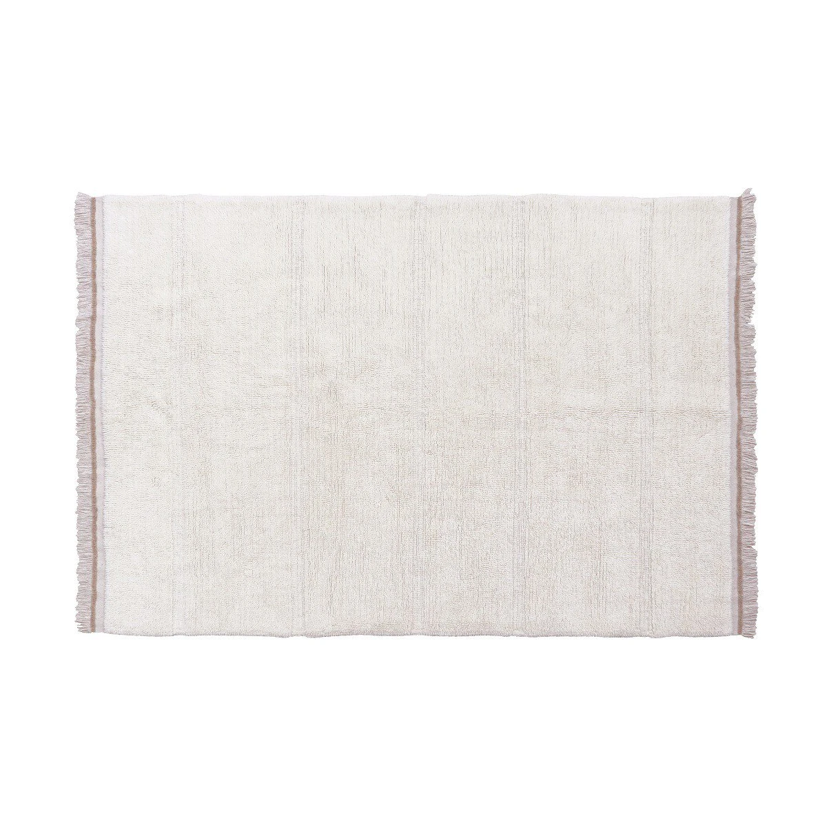 LORENA CANALS Dywan wełniany Steppe White 170x240 cm | Pan Piksel