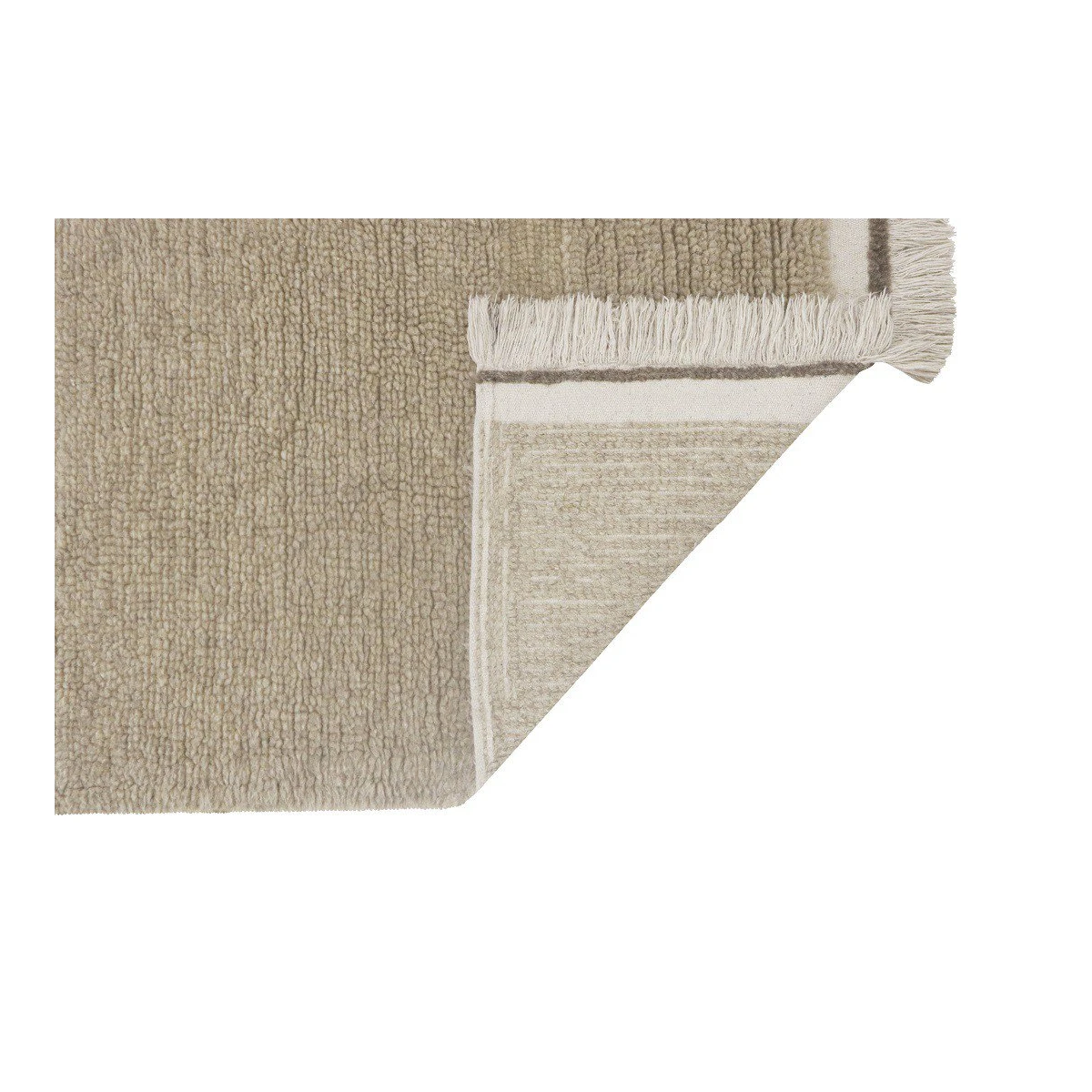 LORENA CANALS Dywan wełniany Steppe Beige 80x230 cm | Pan Piksel
