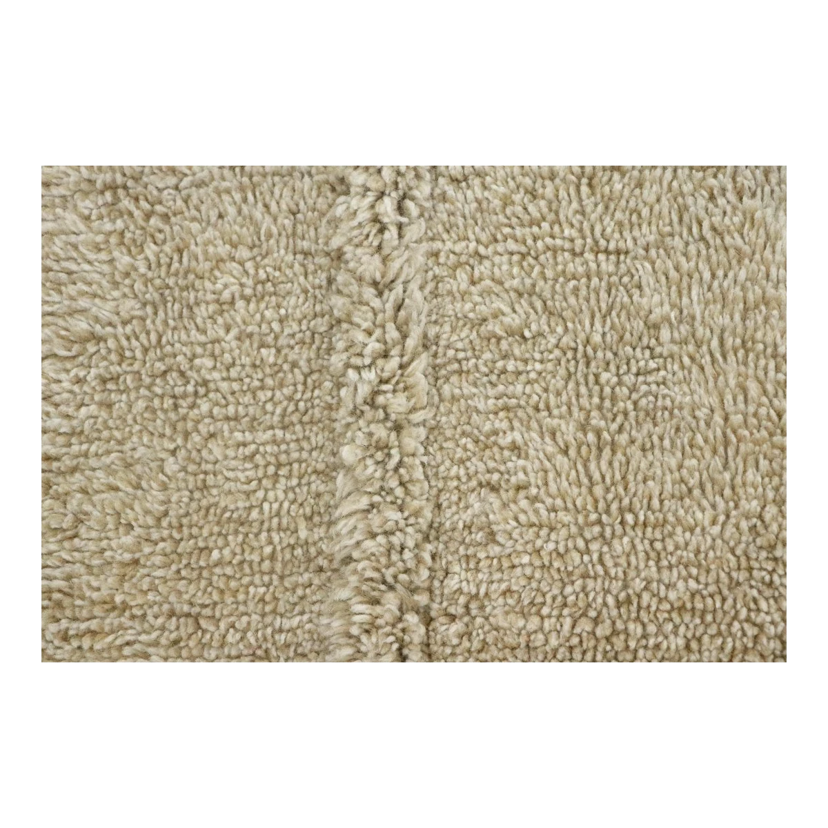 LORENA CANALS Dywan wełniany Tundra Beige 80x140 cm | Pan Piksel