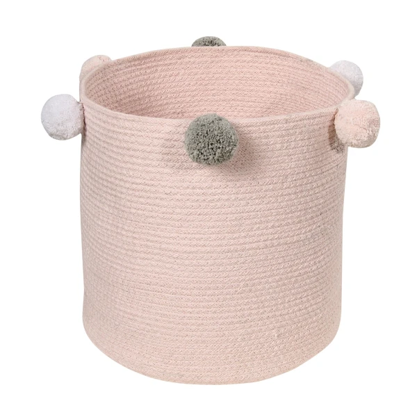 Lorena Canals Kosz dekoracyjny Bubbly Pink | Pan Piksel