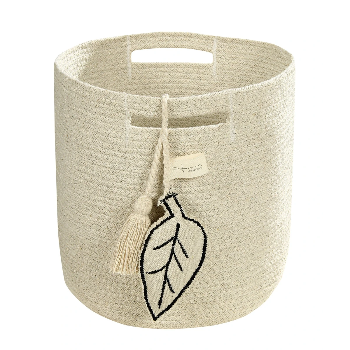 Lorena Canals Kosz dekoracyjny Leaf Natural | Pan Piksel
