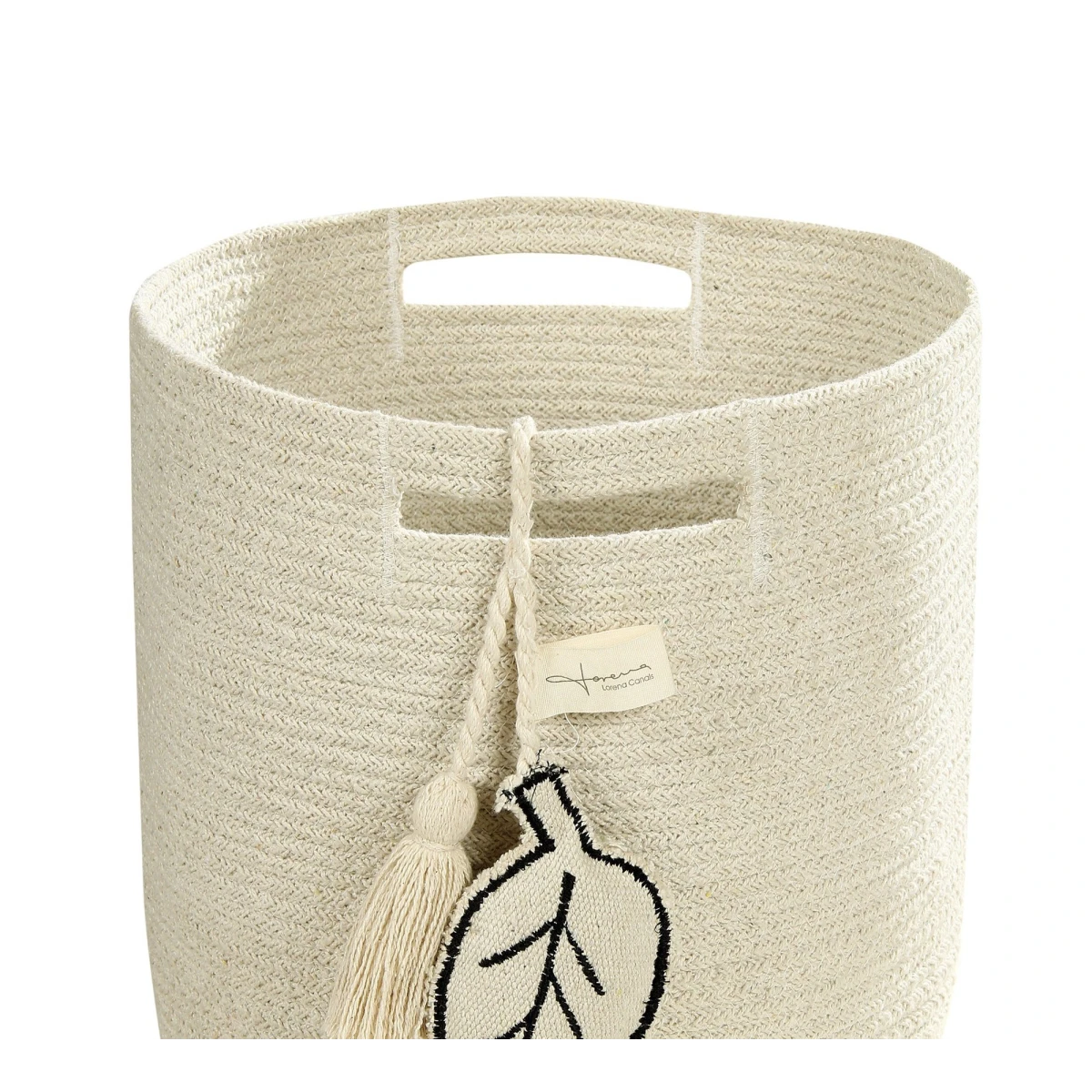Lorena Canals Kosz dekoracyjny Leaf Natural | Pan Piksel