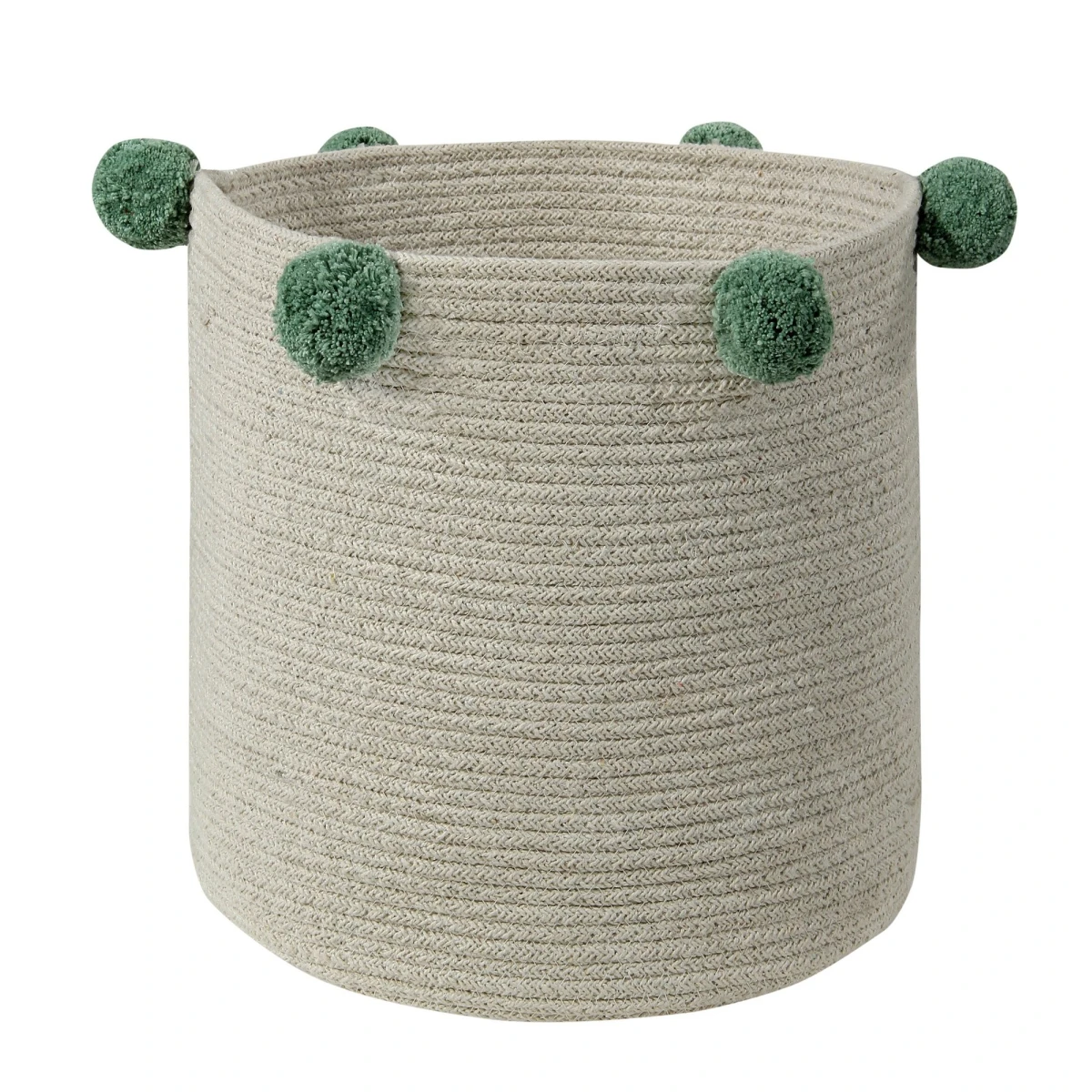 Lorena Canals Kosz dekoracyjny Natural Green | Pan Piksel