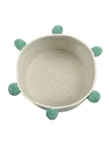 Lorena Canals Kosz dekoracyjny Natural Green | Pan Piksel
