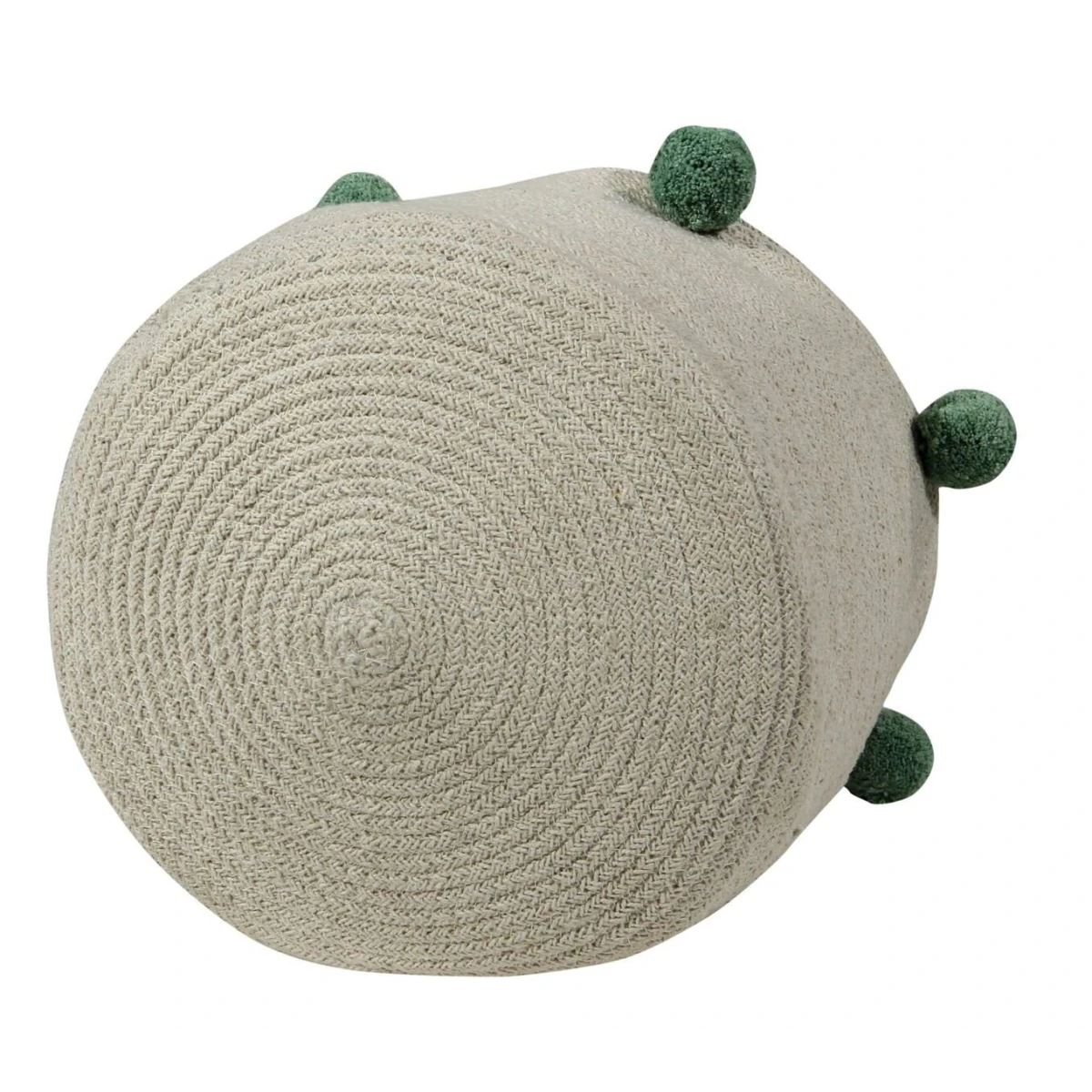 Lorena Canals Kosz dekoracyjny Natural Green | Pan Piksel
