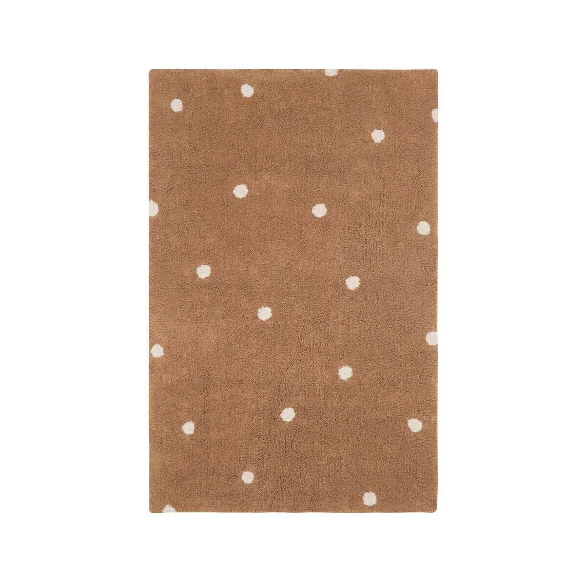 Dywan do prania Mini Dot Chestnut 100x150 | Pan Piksel