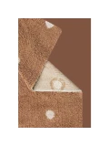 Dywan do prania Mini Dot Chestnut 100x150 | Pan Piksel