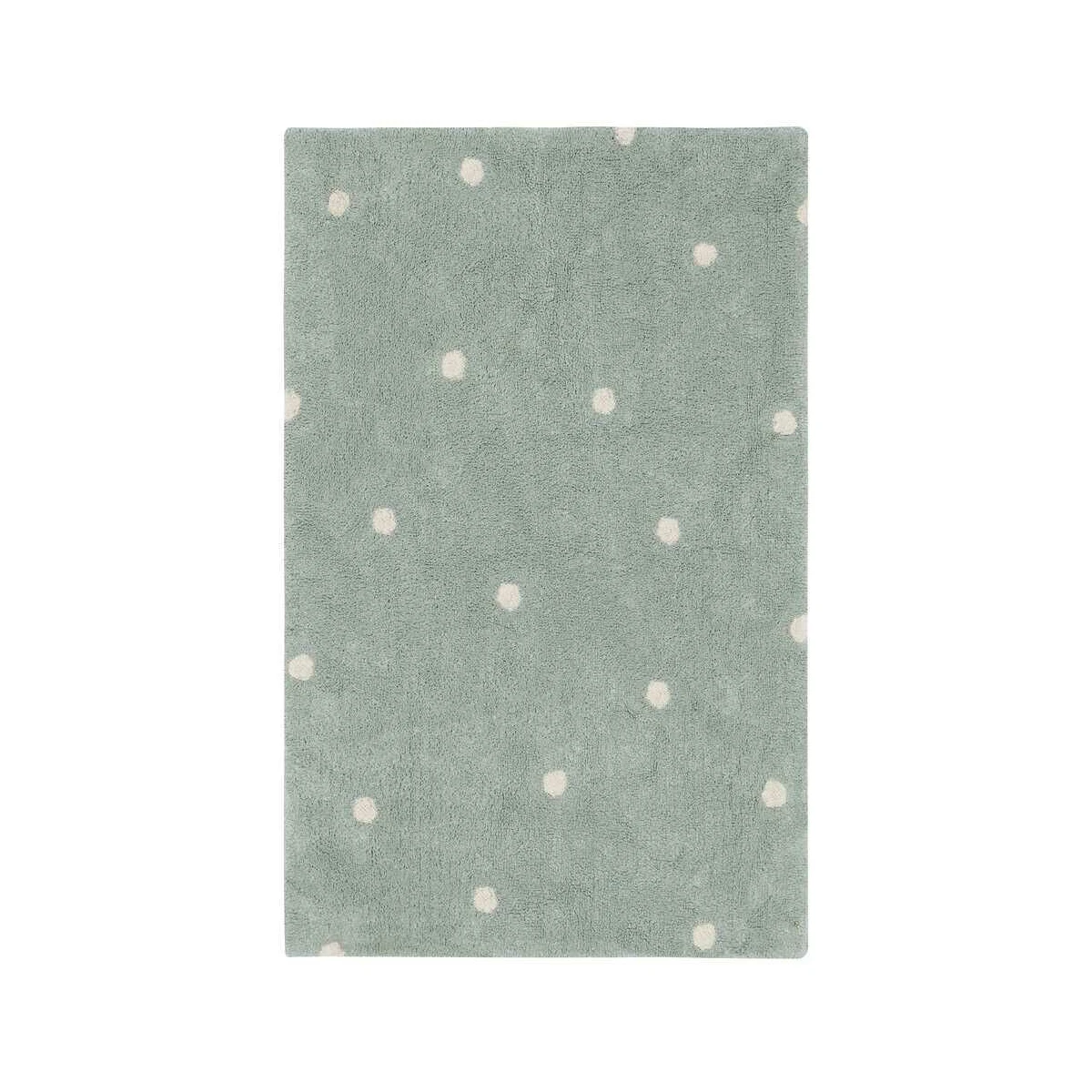Dywan do prania Mini Dot Blue Sage 100x150 | Pan Piksel