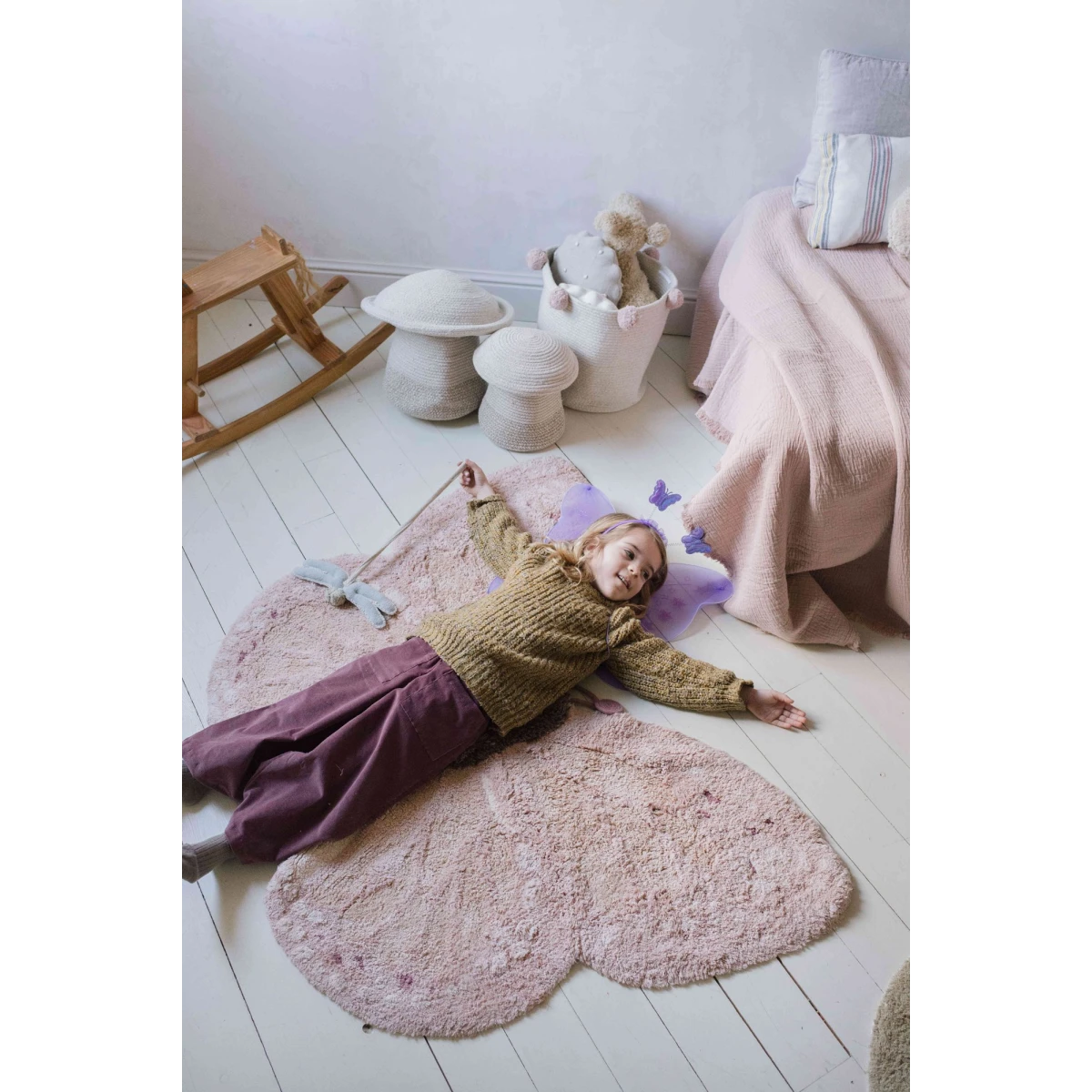 Dywan Baby Butterfly Lorena Canals | Pan Piksel