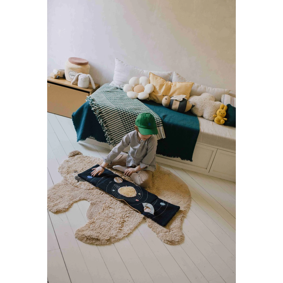 Dywan bawełniany Miś, Animal Rugs, Lorena Canals | Pan Piksel