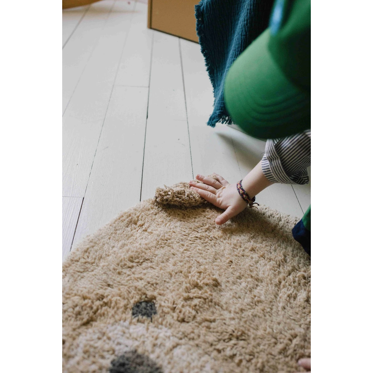 Dywan bawełniany Miś, Animal Rugs, Lorena Canals | Pan Piksel