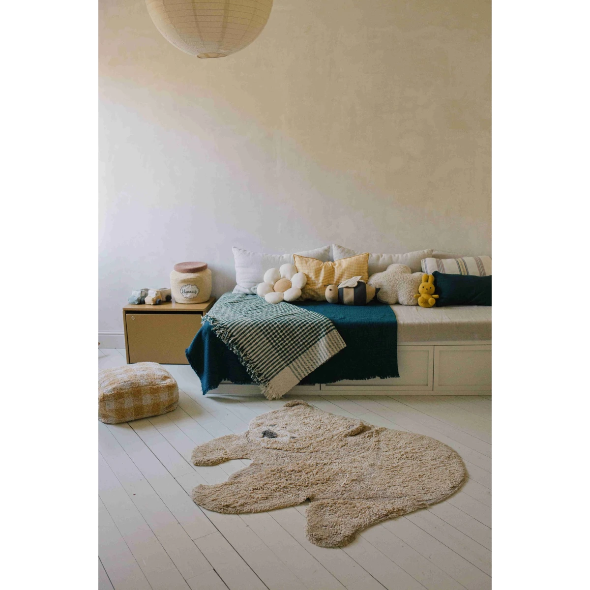 Dywan bawełniany Miś, Animal Rugs, Lorena Canals | Pan Piksel