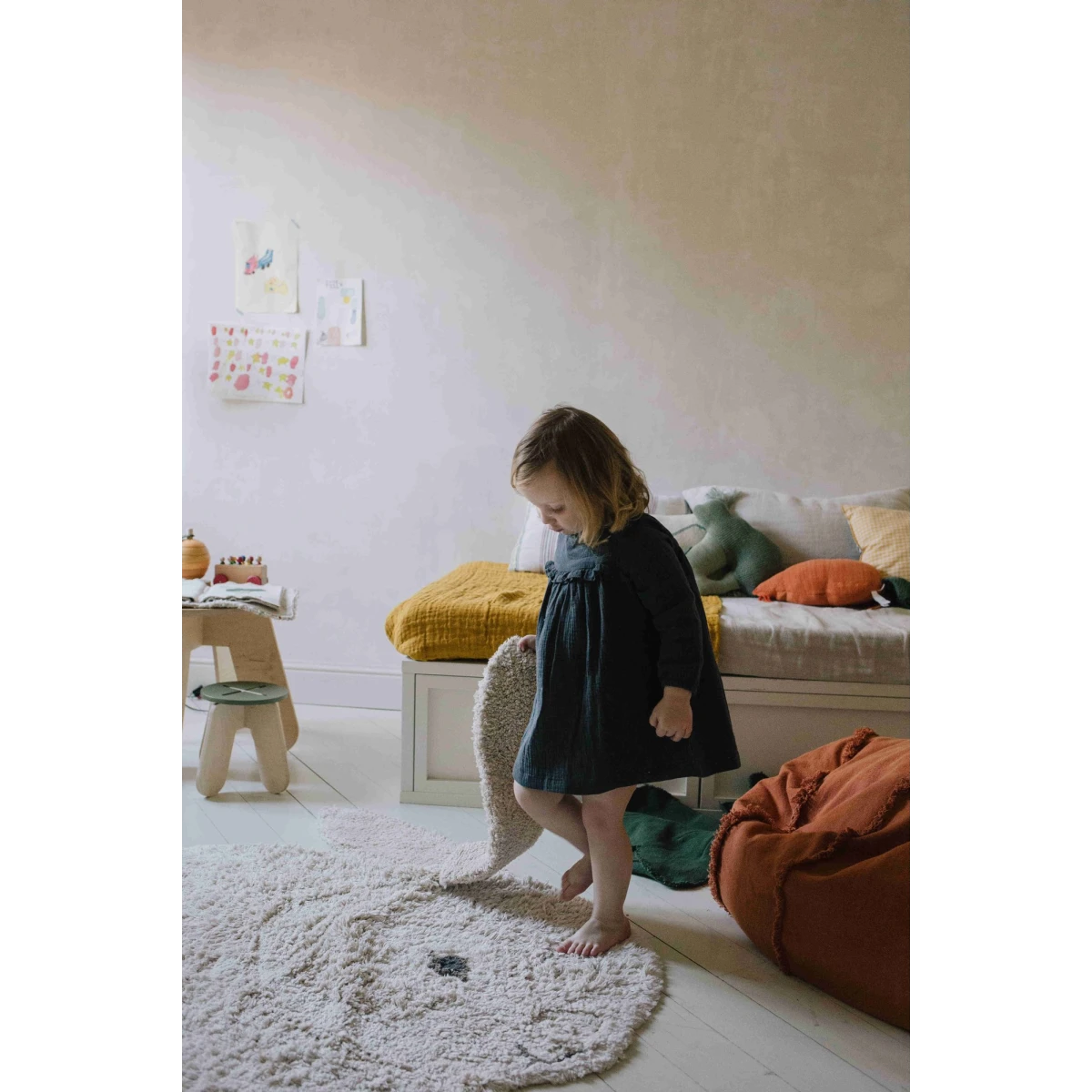 Dywan bawełniany Króliczek, Animal Rugs, Lorena Canals | Pan Piksel