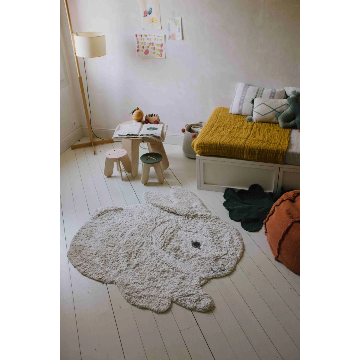 Dywan bawełniany Króliczek, Animal Rugs, Lorena Canals | Pan Piksel