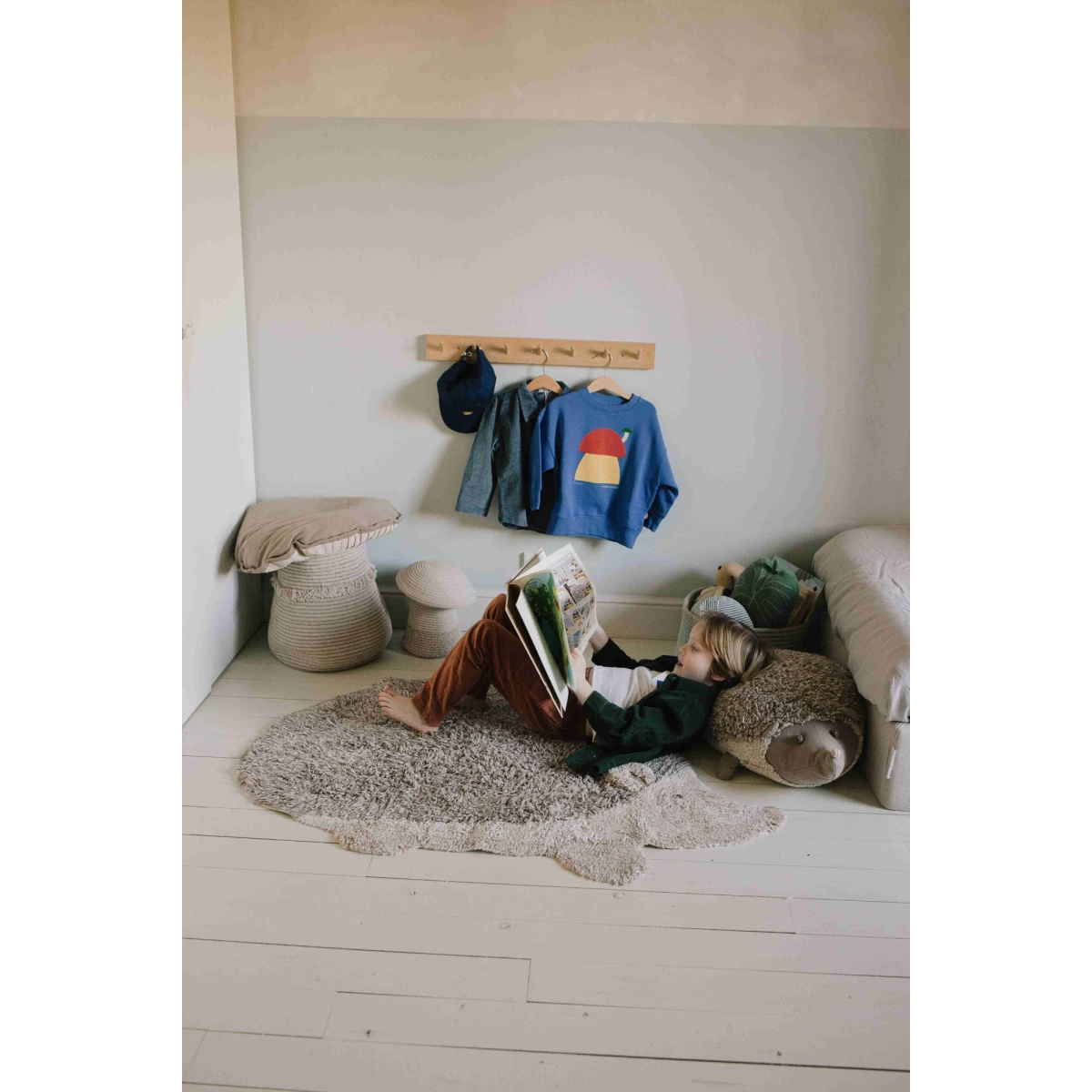 Dywan bawełniany Jeż, Animal Rugs, Lorena Canals | Pan Piksel