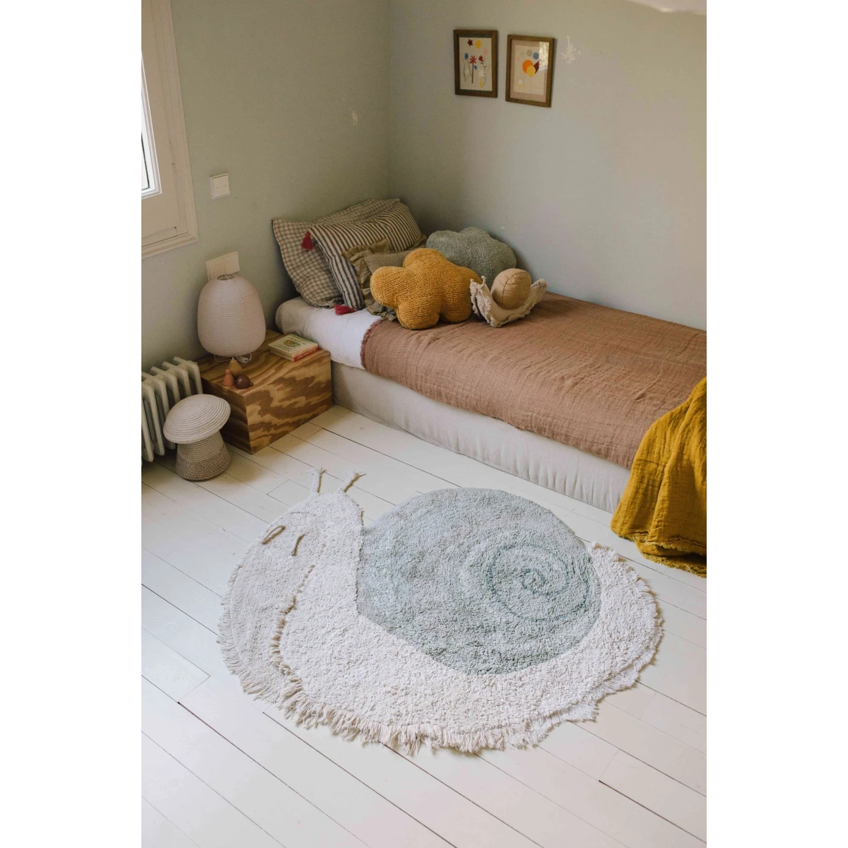 Dywan bawełniany Ślimak, Animal Rugs, Lorena Canals | Pan Piksel