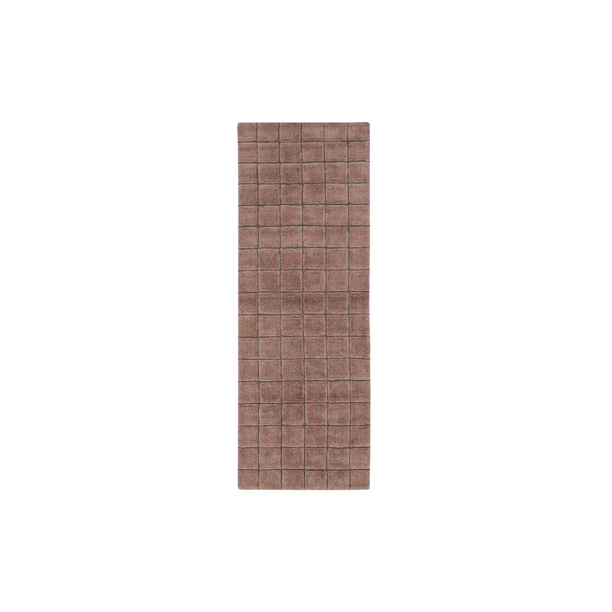 LORENA CANALS Wełniany dywan 80x230 cm Mosaic Quartz | Pan Piksel
