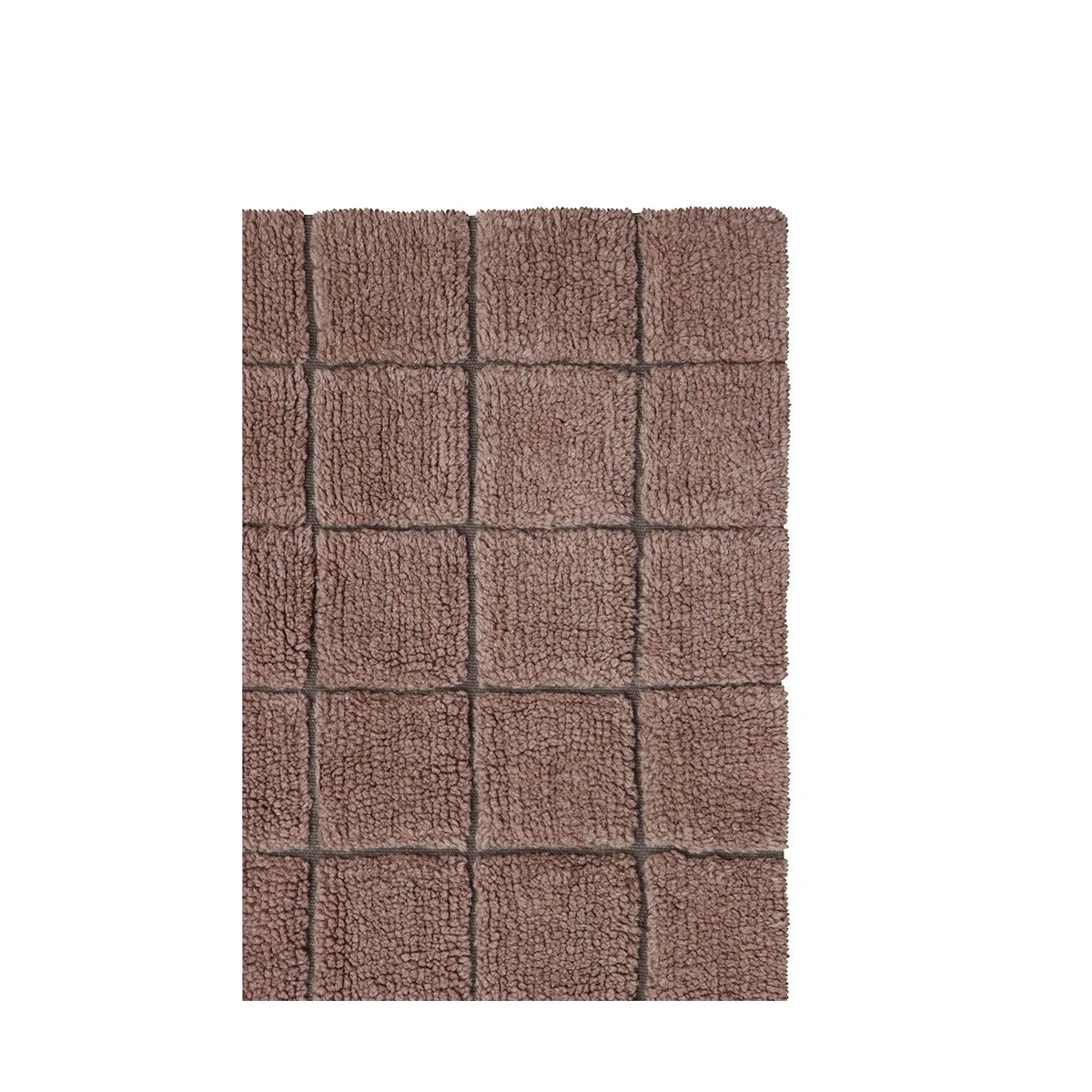 LORENA CANALS Wełniany dywan 80x230 cm Mosaic Quartz | Pan Piksel