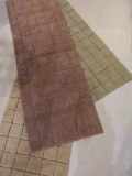 LORENA CANALS Wełniany dywan 80x230 cm Mosaic Quartz | Pan Piksel
