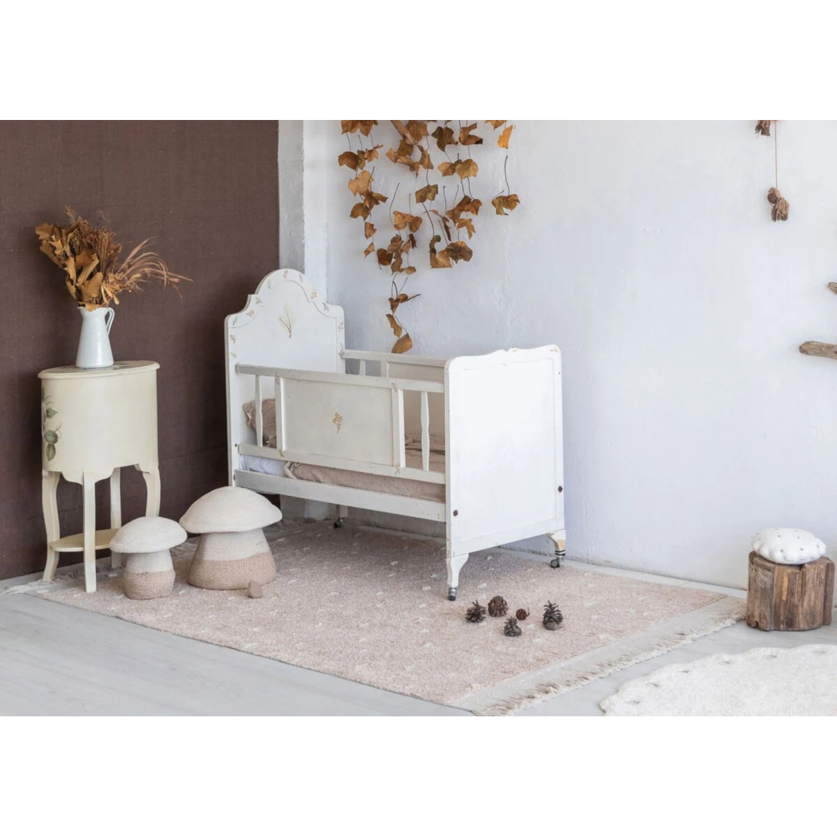 LORENA CANALS Dywan Bawełniany Woods Symphony Linen | Pan Piksel