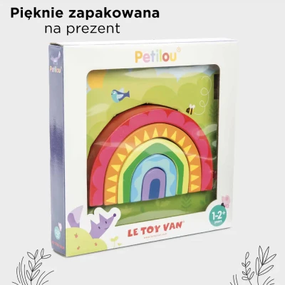 Drewniana tęcza Le Toy Van | Pan Piksel