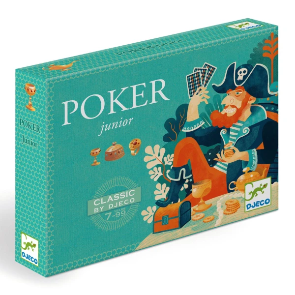 Gra karciana POKER JUNIOR DJ05236 | Pan Piksel