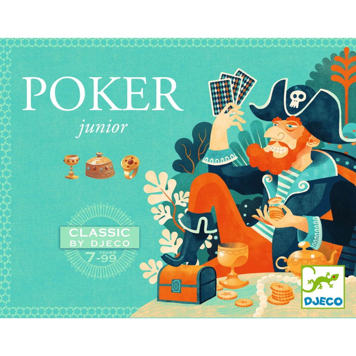 Gra karciana POKER JUNIOR DJ05236 | Pan Piksel