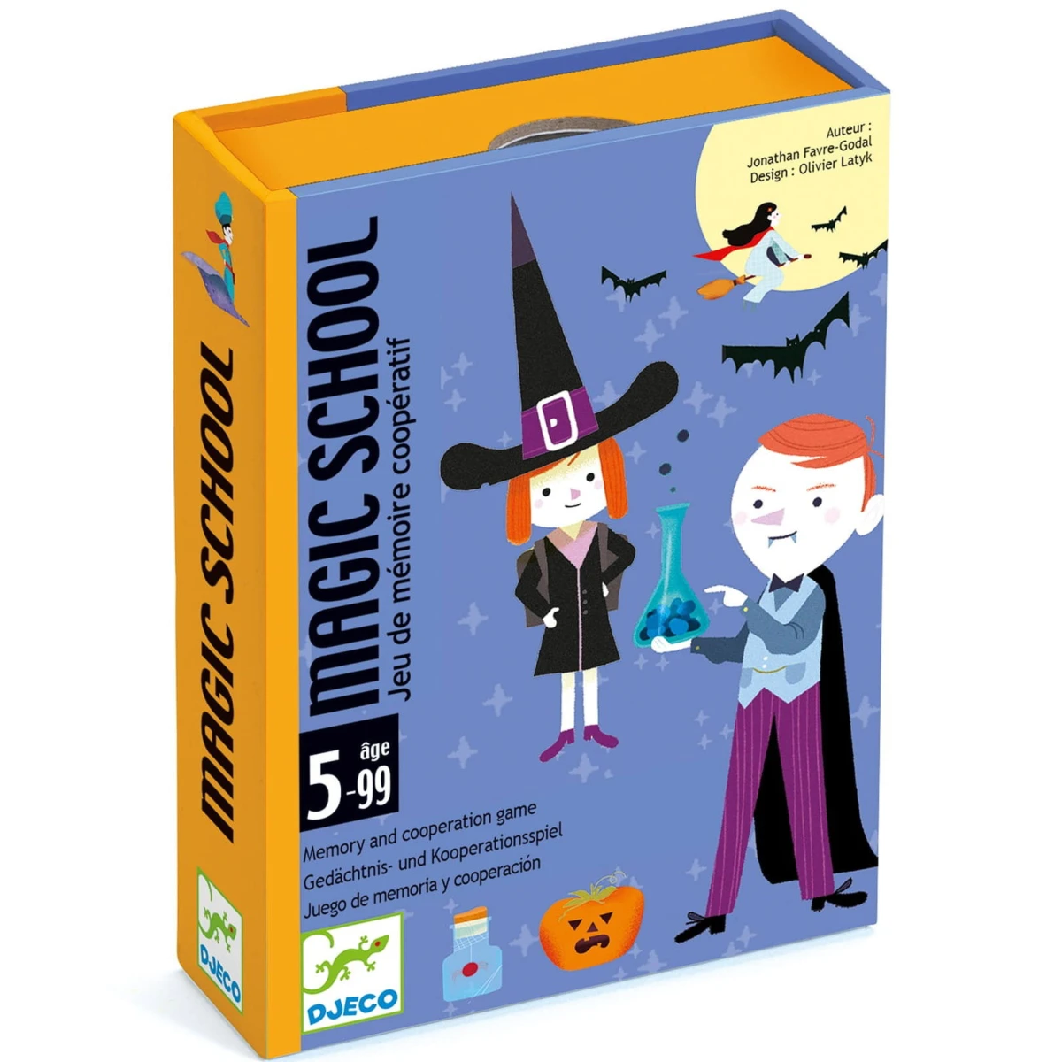 Gra karciana Magic school DJ05144 | Pan Piksel