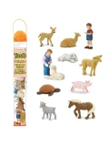 Małe Zwierzątka z Mini Zoo. Zestaw Figurek w Tubie Safari Ltd. | Pan Piksel