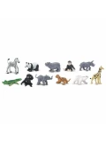Małe Zwierzątka z Zoo. Zestaw Figurek w Tubie Safari Ltd. | Pan Piksel