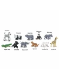 Małe Zwierzątka z Zoo. Zestaw Figurek w Tubie Safari Ltd. | Pan Piksel