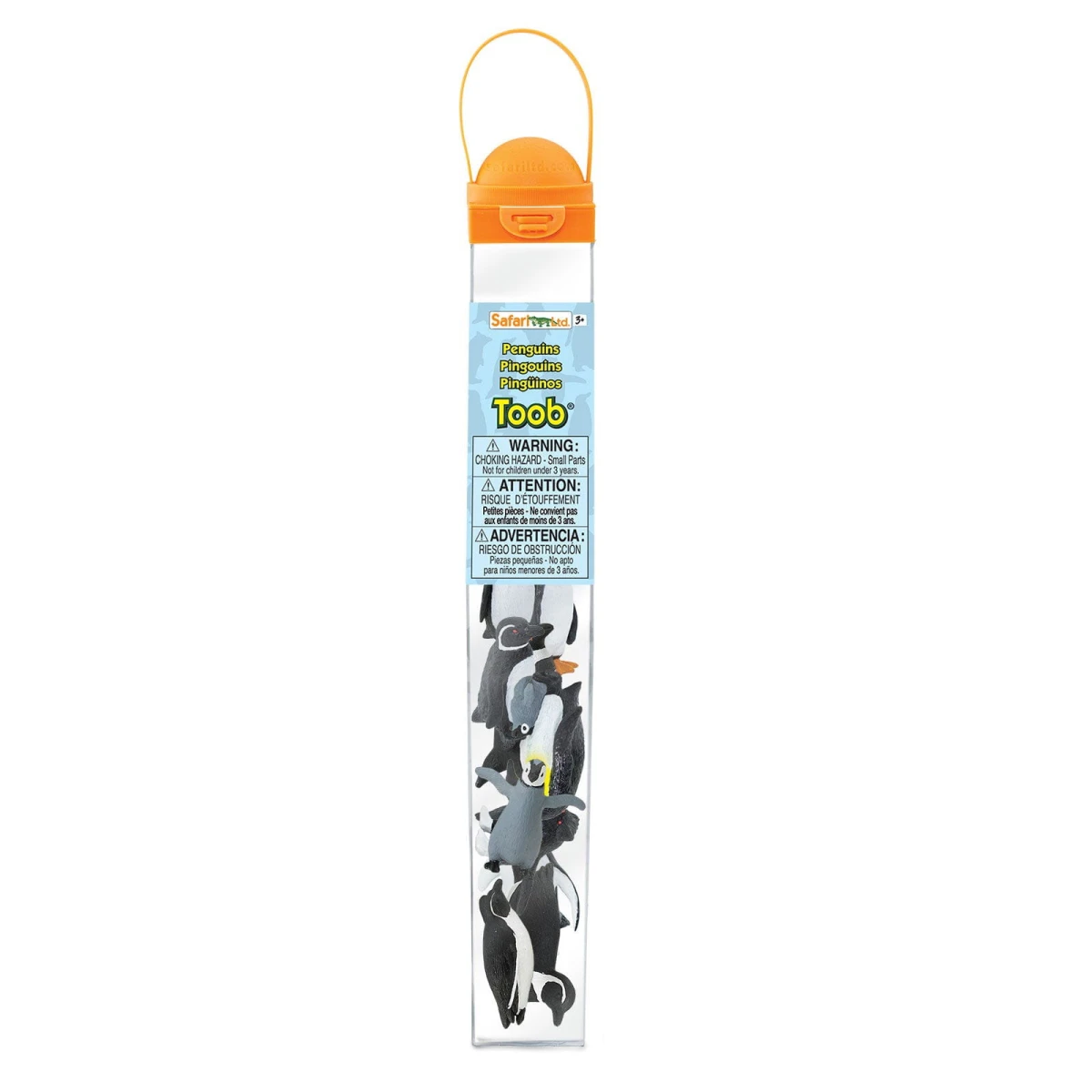 Pingwiny. Zestaw Figurek w Tubie Safari Ltd. | Pan Piksel