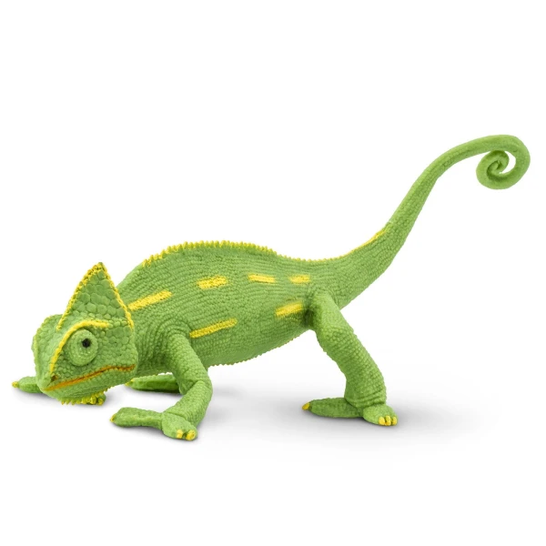 Młody Kameleon Jemeński. Figurka Safari Ltd. | Pan Piksel