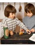 WOODEN STORY Układanka LALA Stick Fig No.02 – Kolorowa | Pan Piksel