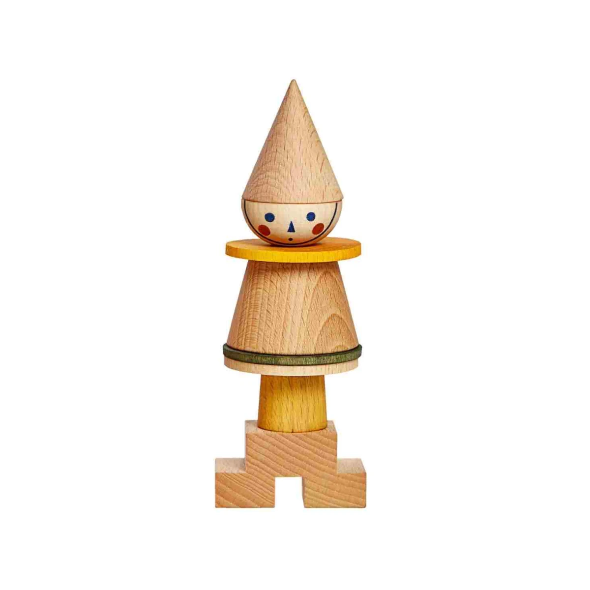 WOODEN STORY Układanka LALA Stick Fig No.01 – Kolorowa | Pan Piksel
