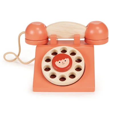 MENTARI Drewniany telefon stacjonarny | Pan Piksel
