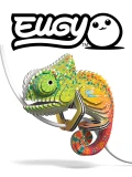 Kameleon Eugy Eko Układanka 3D | Pan Piksel
