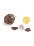 Magnetyczne Składane Gnu z Książeczką. | Pan Piksel