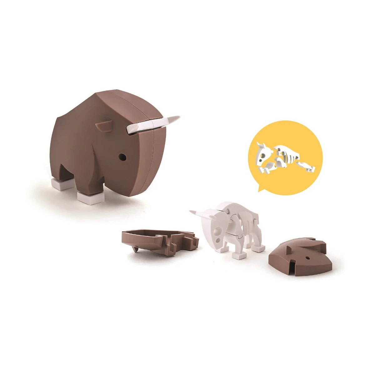 Magnetyczne Składane Gnu z Książeczką. | Pan Piksel