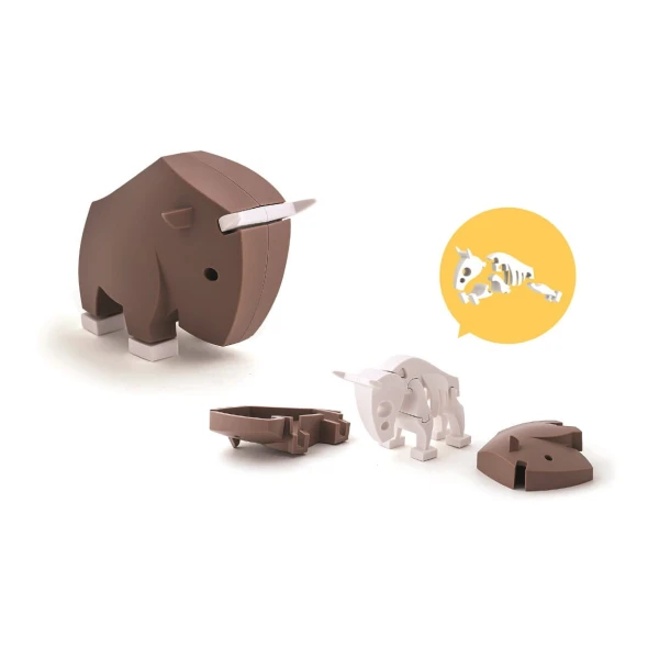 Magnetyczne Składane Gnu z Książeczką. | Pan Piksel