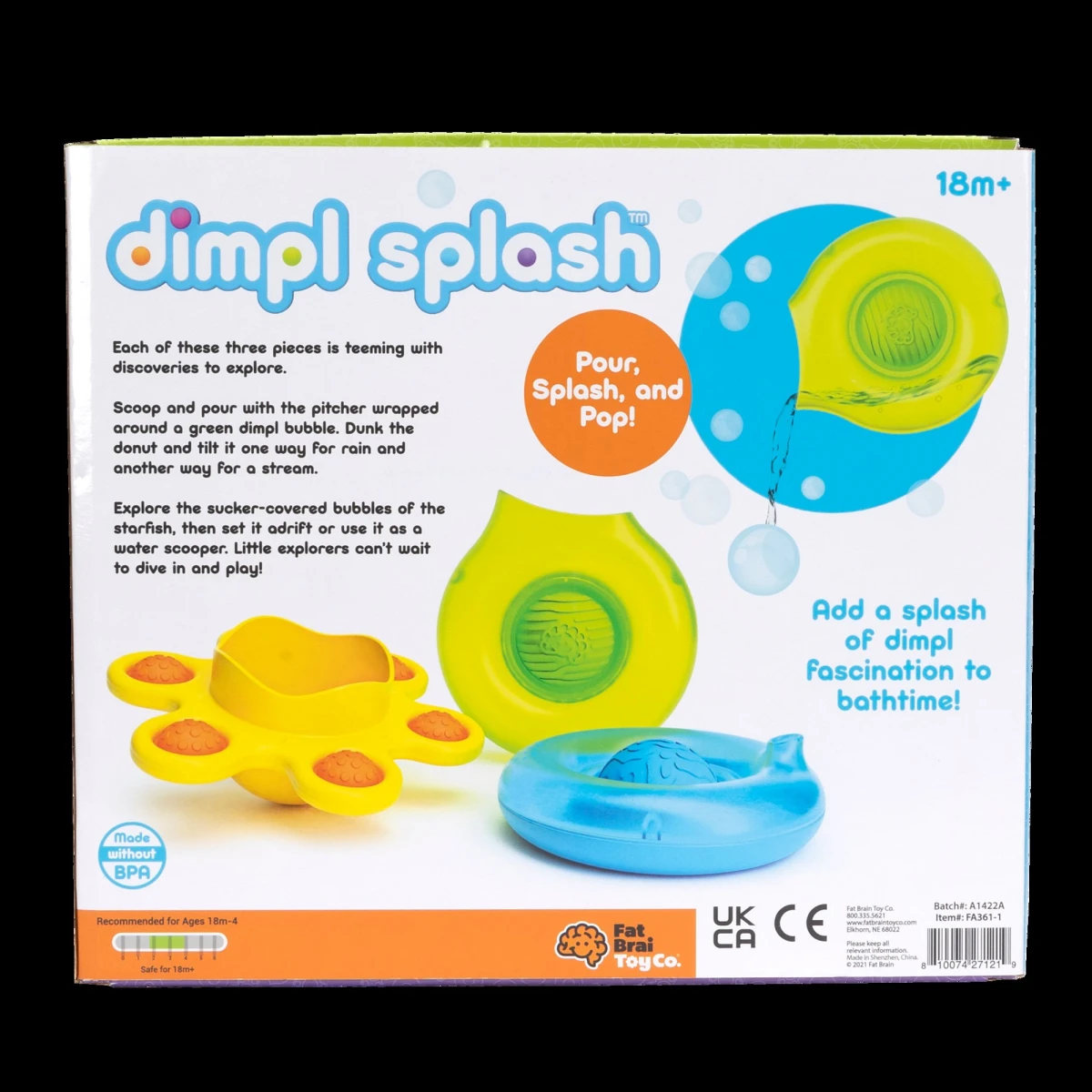 Bąbelki Kąpielowe Dimpl Splash | Pan Piksel