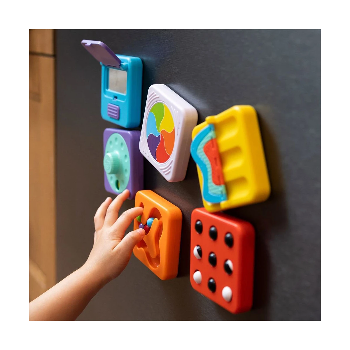PlayTab kwadraty sensoryczne 3 szt. | Pan Piksel